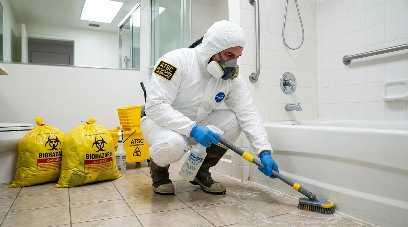 Decontamination equipment deployed for Blood Cleanup in Council Bluffs